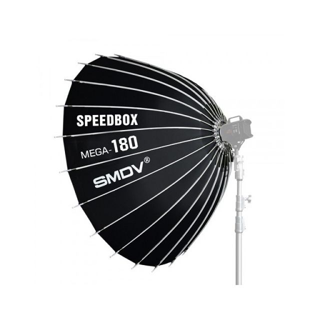 Caja Suavizadora SMDV de Luz 24 lados Speedbox-Mega entrada Bowens 180cm