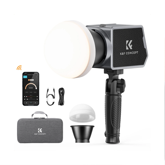 Lámpara LED Bicolor K&F Concept PL-60B 60W con Estuche para Fotografia y Video