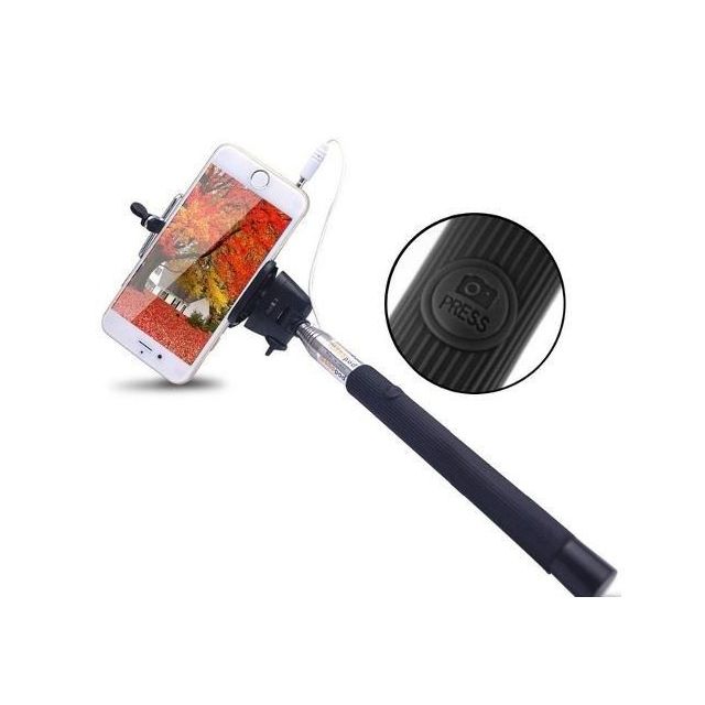 BASTON PARA SELFIE VARIOS COLORES ALAMBRICO