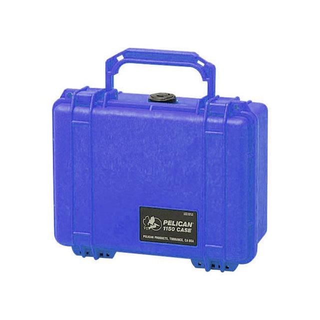 Small Case Pelican 1150 Azul Foam Completo