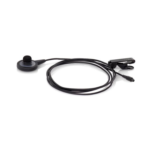 Micrófono RODE PinMic-Long de solapa estilo pin-through, Se adhiere a material sin clips.
