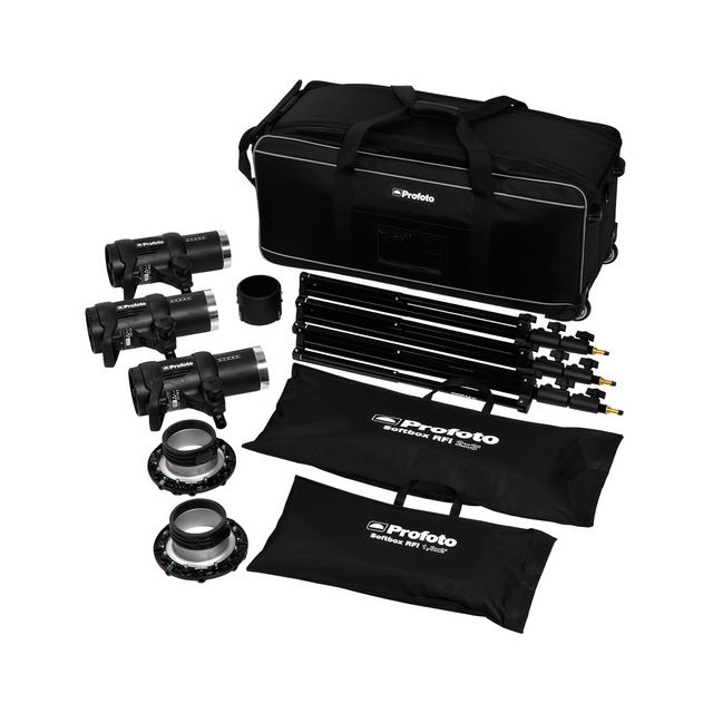 Kit de Estudio Profoto D1 500/500/1000 Air