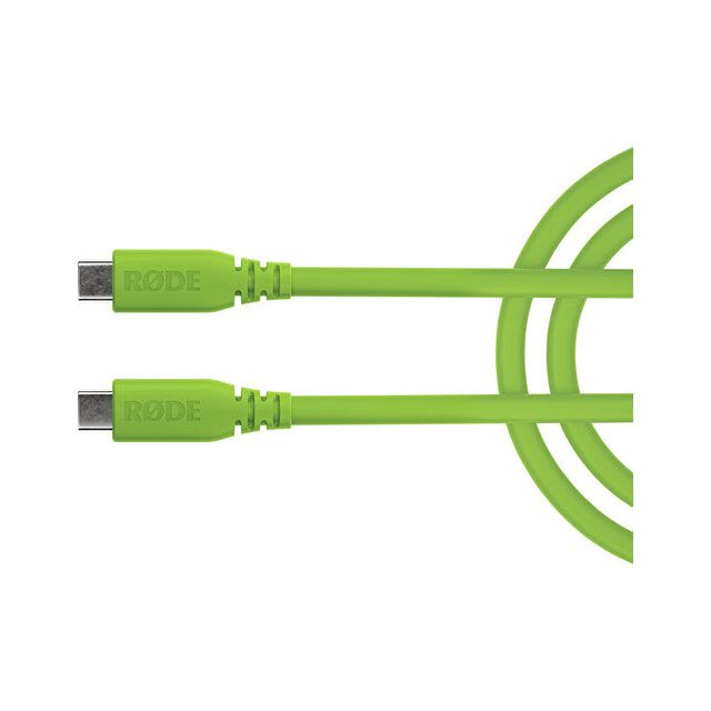 Cable de Alta Calidad RODE SC17 USB-C a USB-C VERDE Longitud de 1,5mts