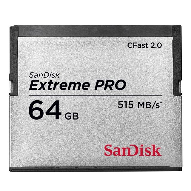 Tarjeta De Memoria SanDisk 64GB CFAST 2.0 Extreme PRO