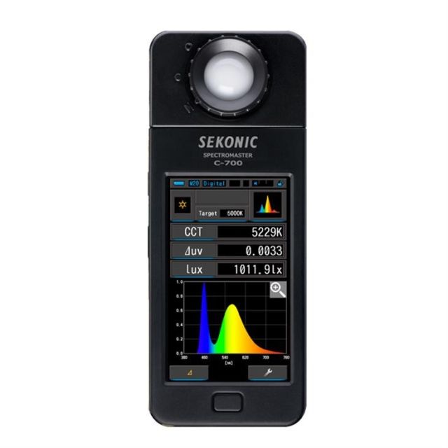Exposímetro Digital Color SpectroMaster C-700 Sekonic