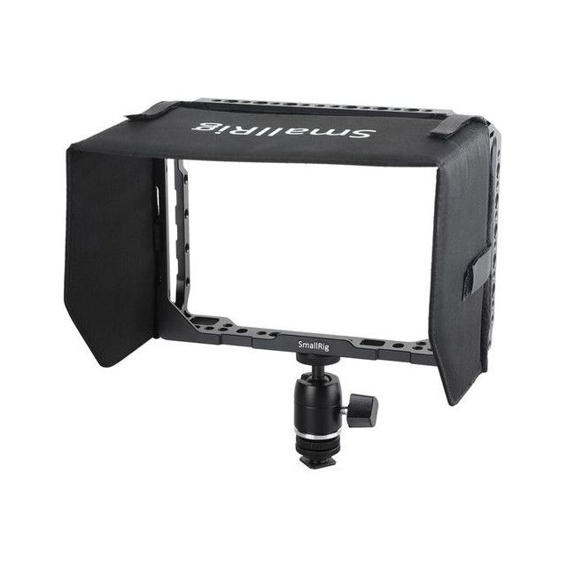 Jaula/Rig para monitor Blackmagic con parasol SmallRig 