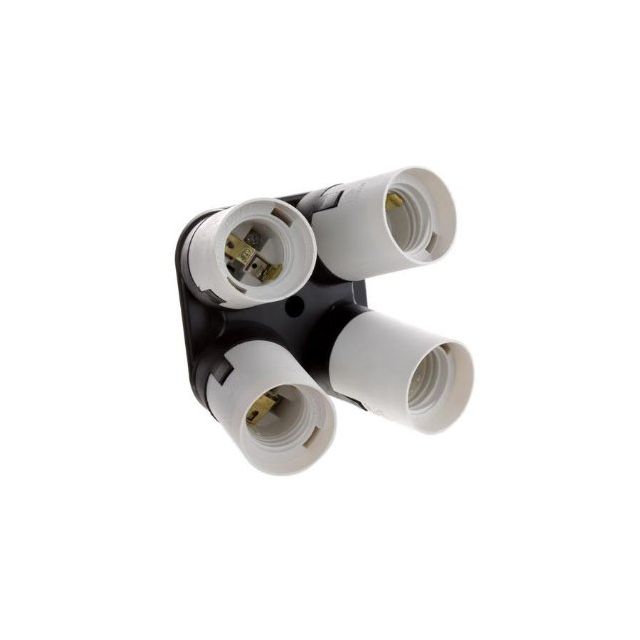 Socket Multiple De 1 A 4 Focos