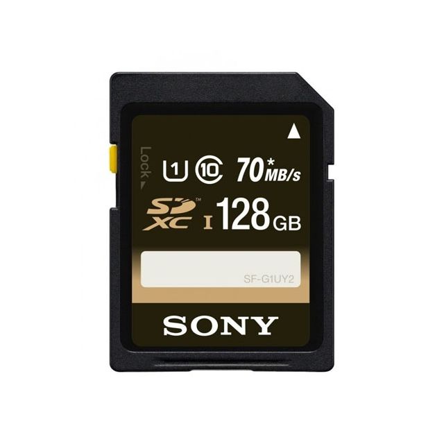 Tarjeta de memoria Sony 128GB UHS I Card Class 10 Transfer Speed: 70MB/S