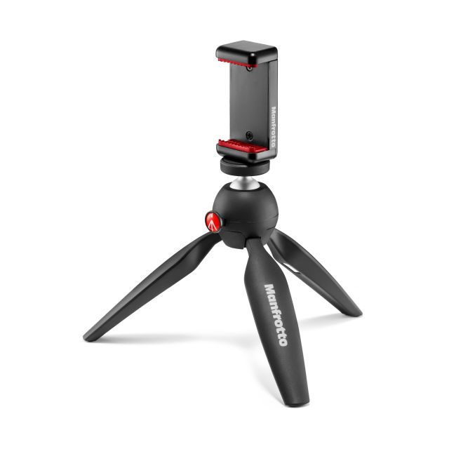 Pixi Manfrotto Negro Con Montura Para Smartphone MKPIXICLAMP-BK