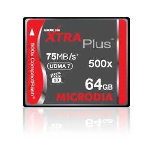 Compact Flash 64GB UDMA7 Microdia 500X