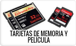 Tarjetas de Memoria y Película